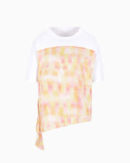 T-shirt com detalhe de folho Armani Exchange