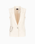 Colete com corrente decortaiva Armani Exchange