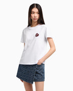 T-shirt com coração Armani Exchange