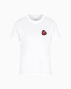 T-shirt com coração Armani Exchange
