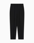 Calça com pregas em tecido fluído Armani Exchange