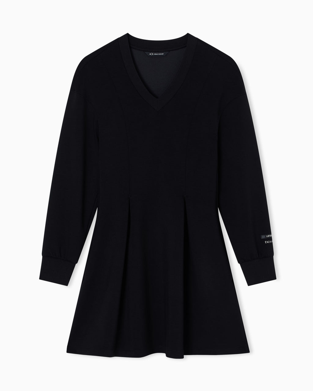 Vestido curto de malha Armani Exchange