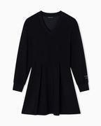 Vestido curto de malha Armani Exchange