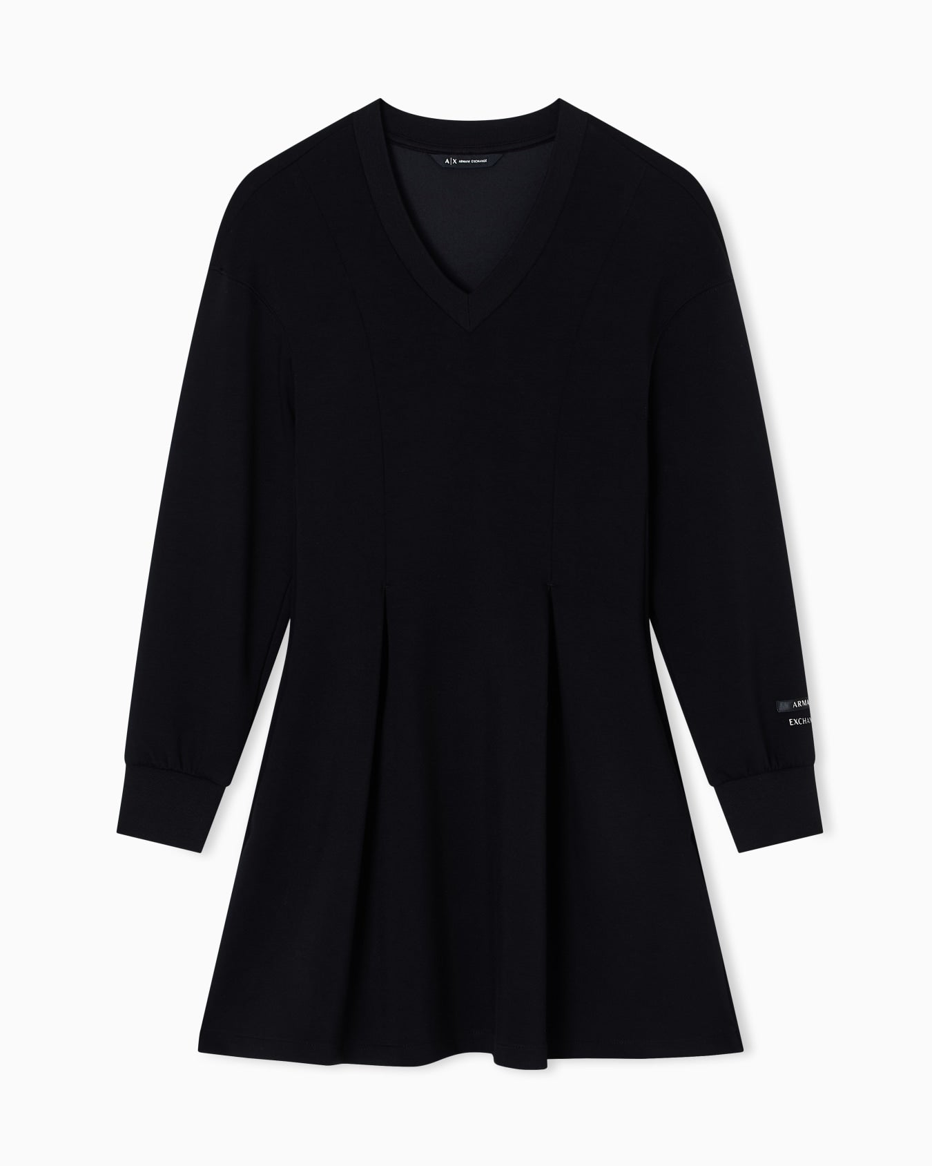 Vestido curto de malha Armani Exchange