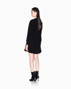 Vestido curto de malha Armani Exchange