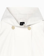 Parka curta em tecido de cetim Armani Exchange