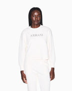 Sweatshirt estampa com brilho Armani Exchange