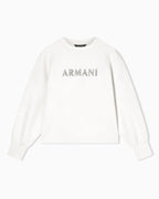 Sweatshirt estampa com brilho Armani Exchange