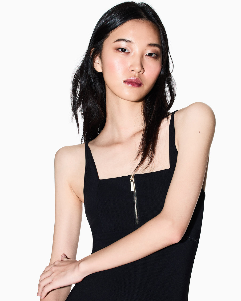 Vestido midi justo Armani Exchange