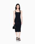 Vestido midi justo Armani Exchange