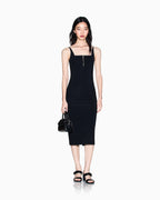 Vestido midi justo Armani Exchange