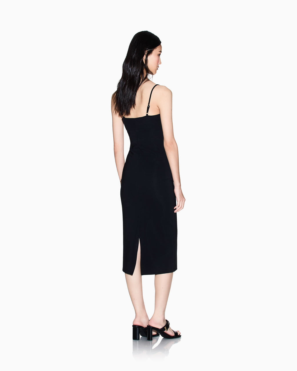 Vestido midi justo Armani Exchange