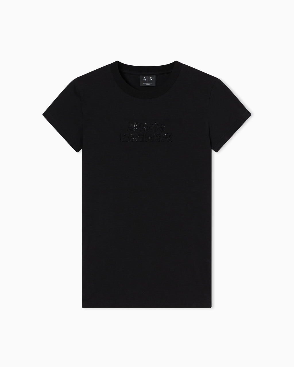 T-shirt detalhes brilhantes Armani Exchange