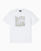 T-shirt com estampa artística bordada Armani Exchange
