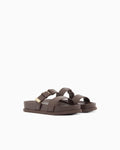Chinelo com fivelas Armani Exchange