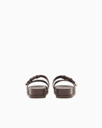 Chinelo com fivelas Armani Exchange