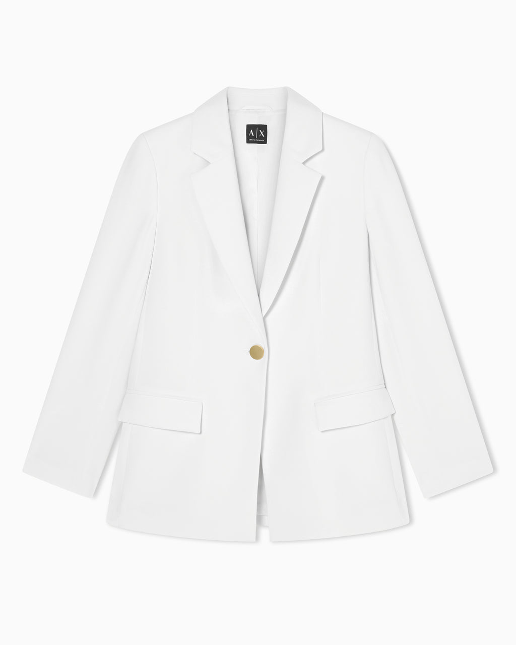 Blazer abotoamento simples Armani Exchange