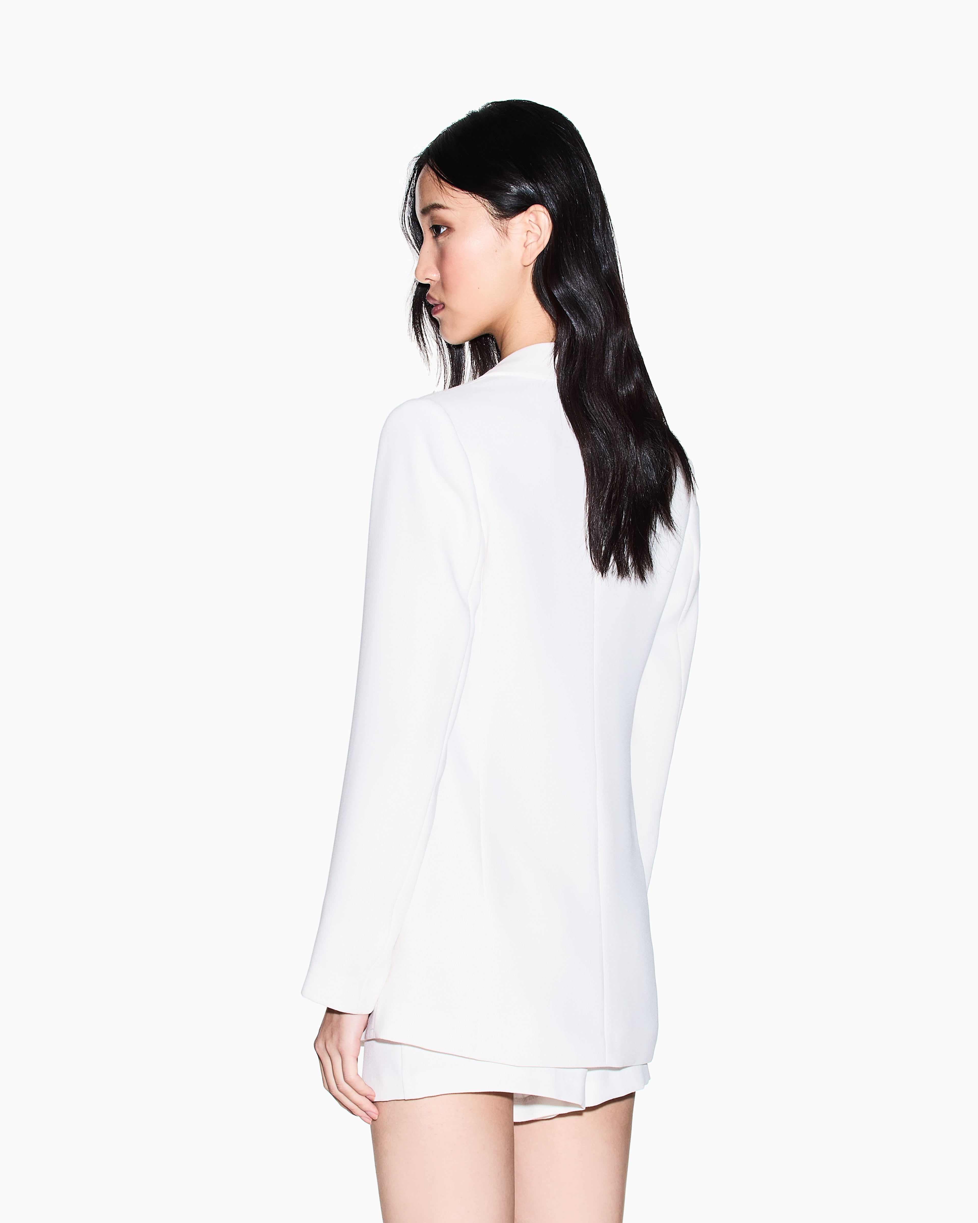 Blazer abotoamento simples Armani Exchange