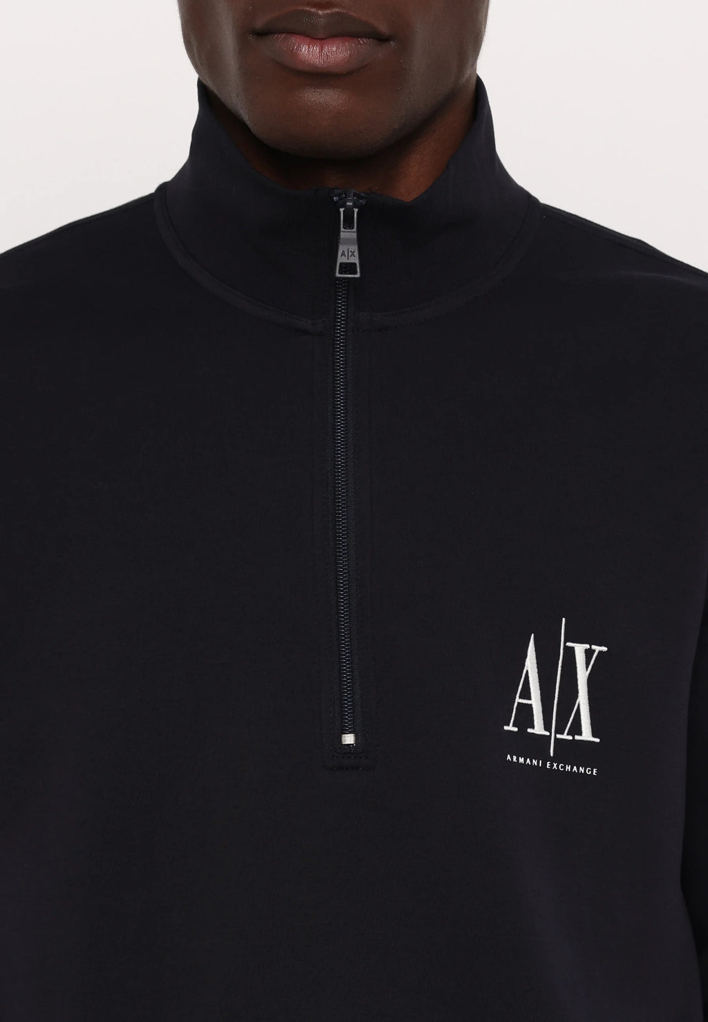 Sweatshirt com fecho Armani Exchange