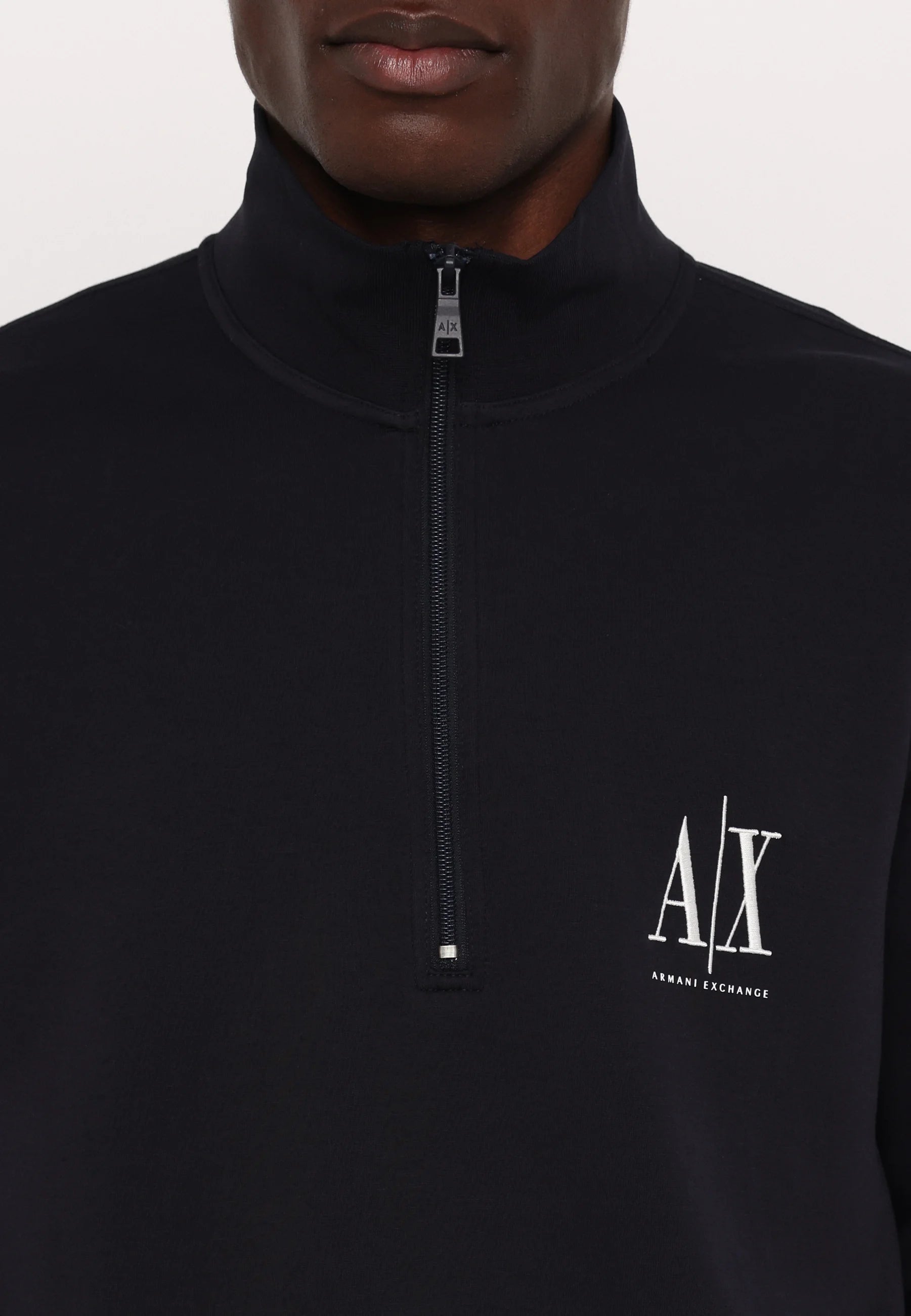 Sweatshirt com fecho Armani Exchange