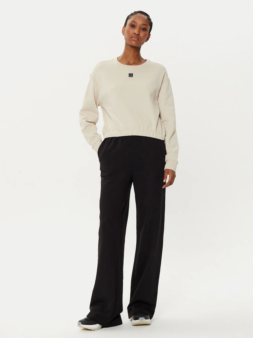 Sweatshirt cropped Armani Exchange