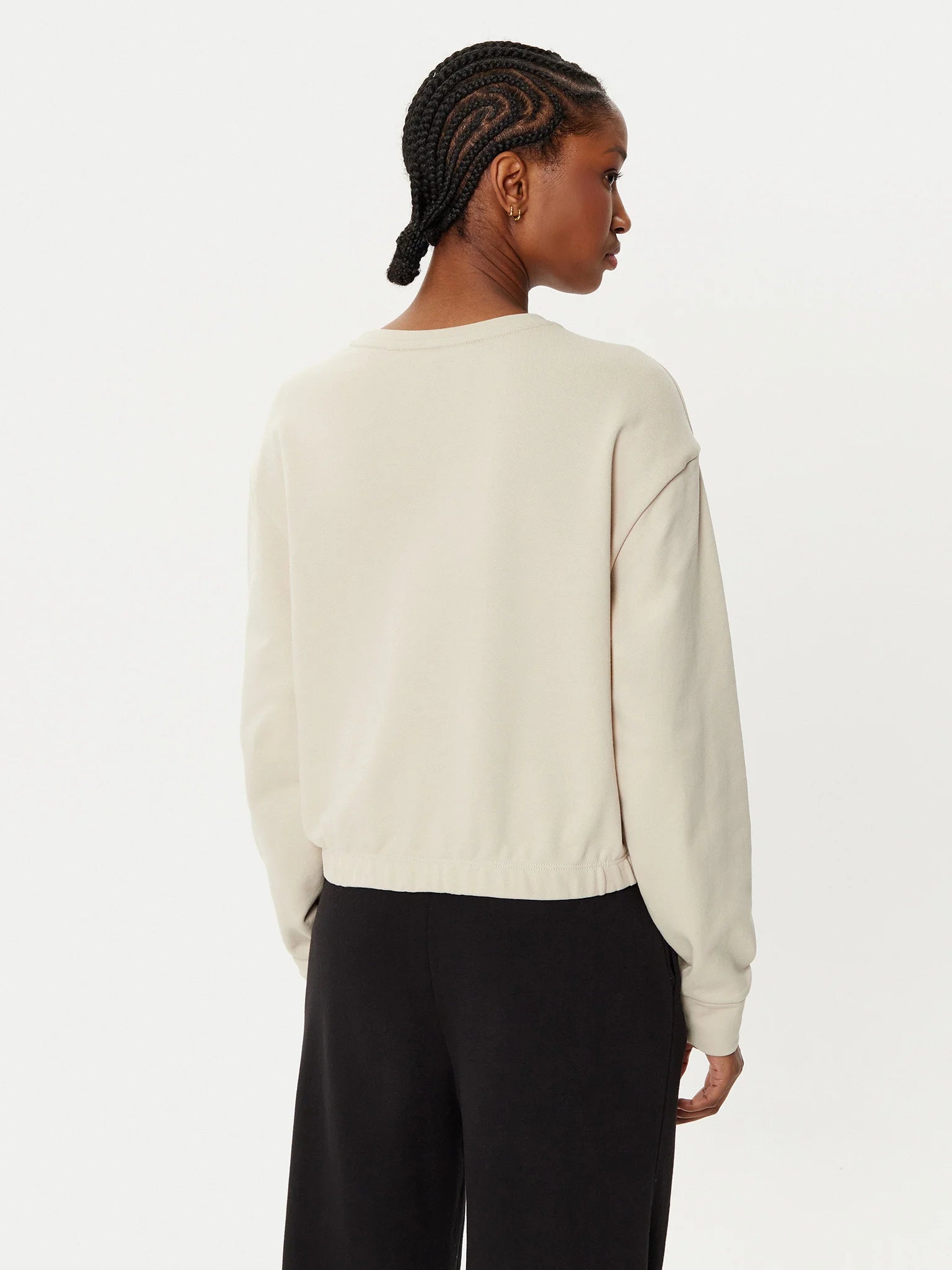 Sweatshirt cropped Armani Exchange