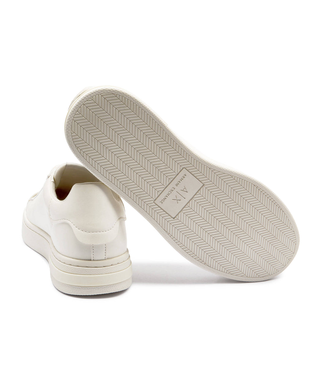 Sapatilha logo lateral Armani Exchange