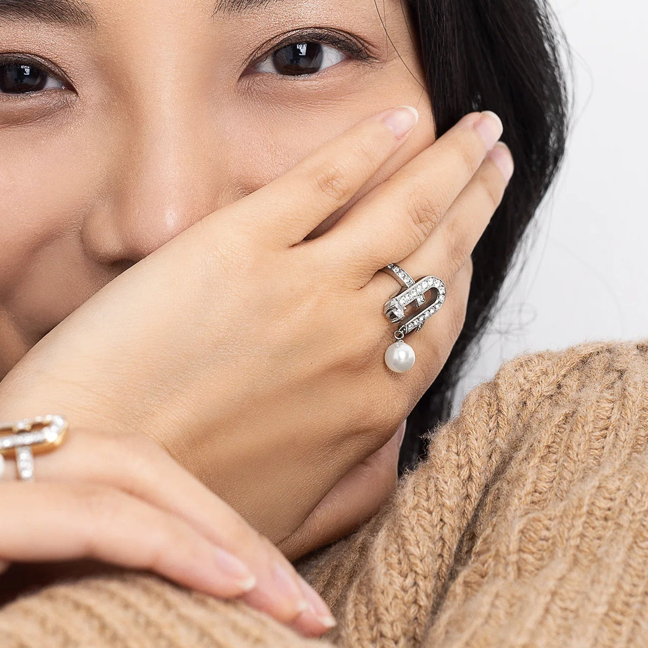 Anel "Arch Pearl" FURLA