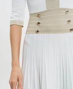 Vestido com lurex TWINSET