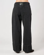 Jeans Bainha brilhos Eleh