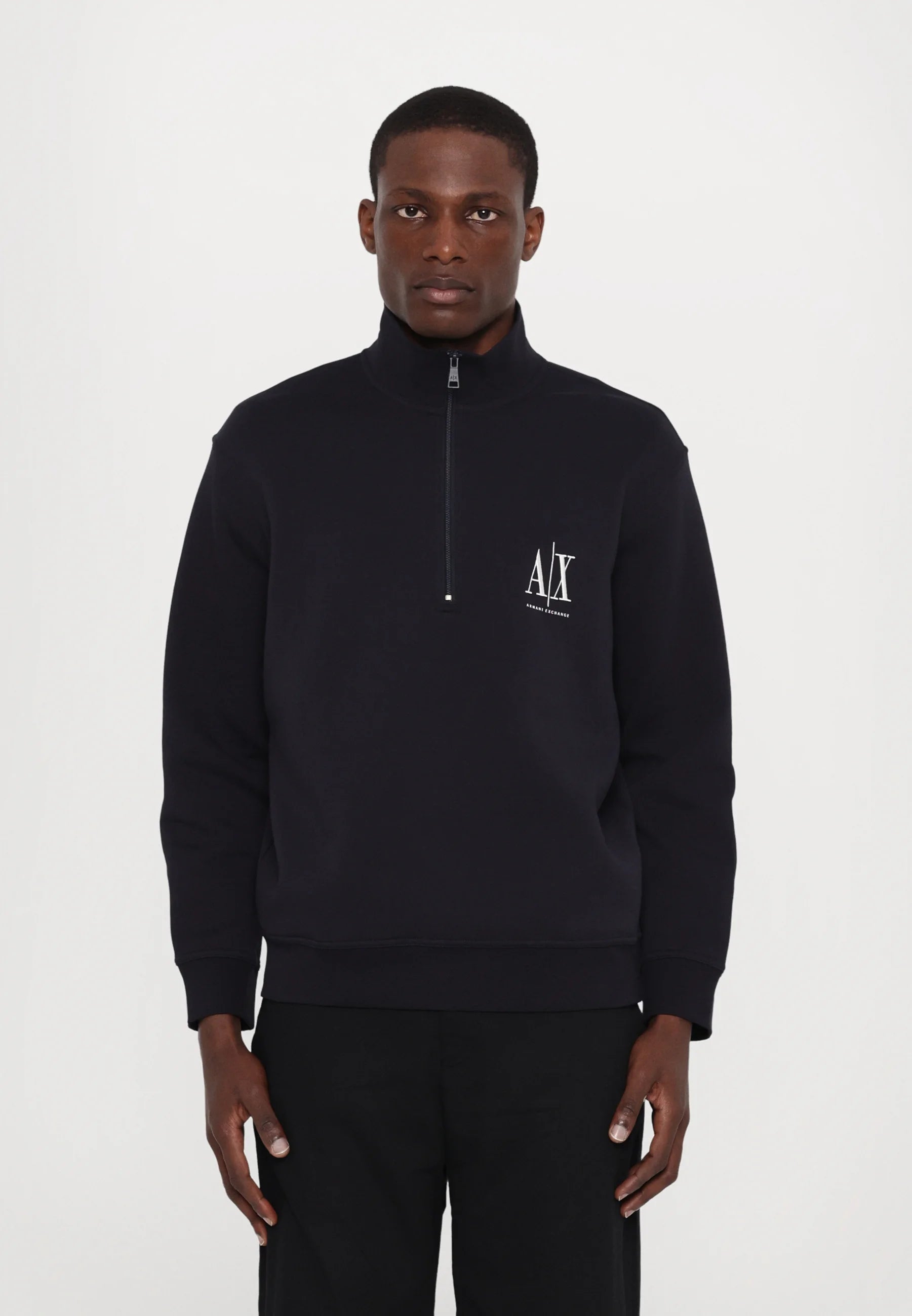 Sweatshirt com fecho Armani Exchange