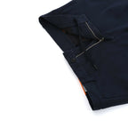 calcoes chino boss azul marinho, detalhe do fecho