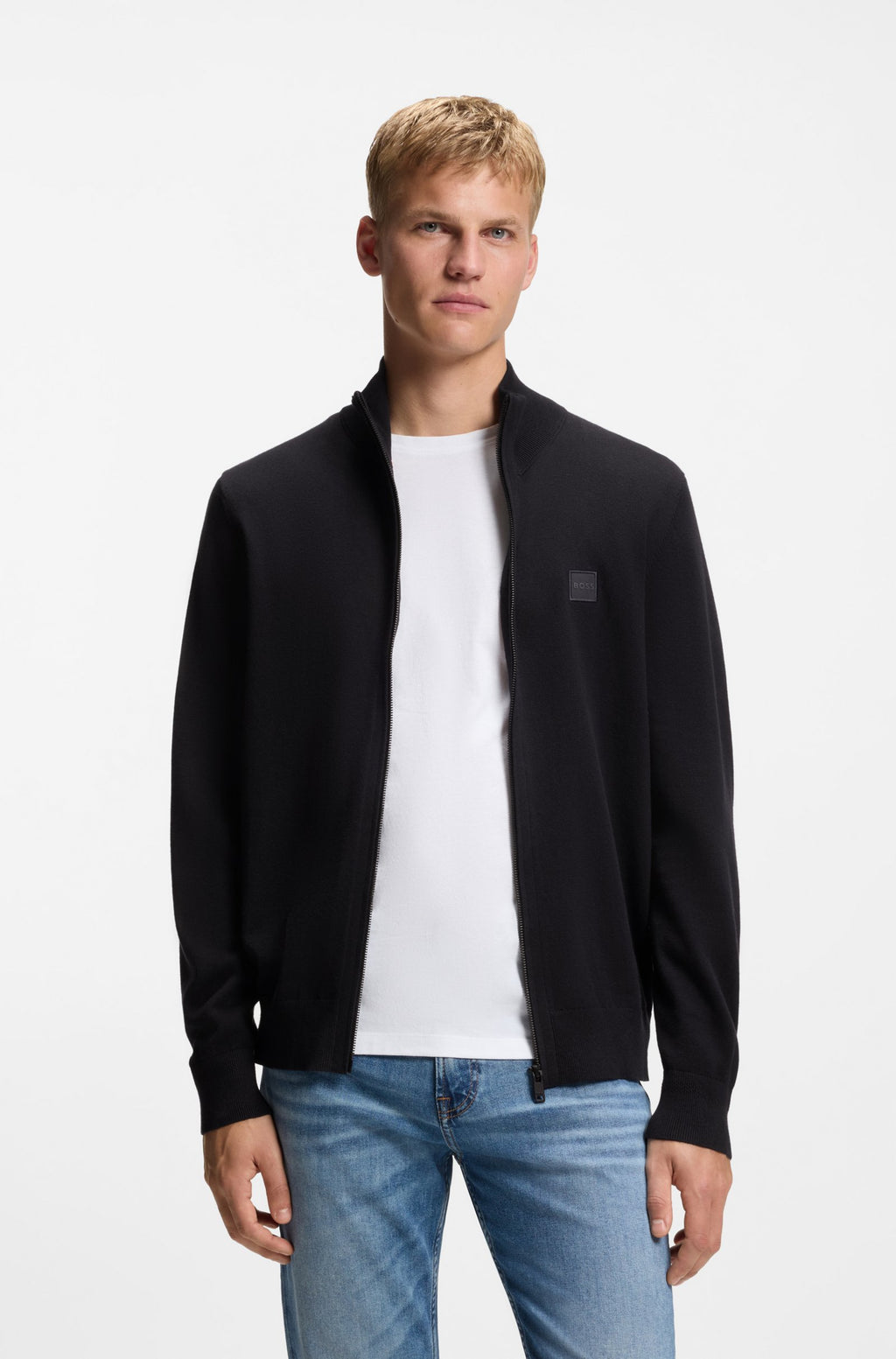 Casaco malha e cachemira BOSS