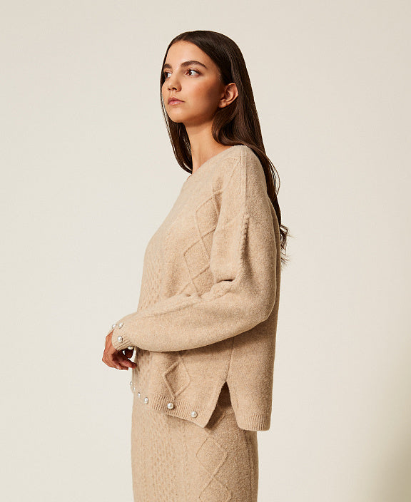 Camisola malha TWINSET ACTITUDE