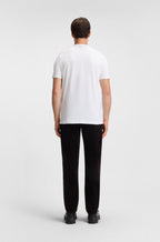 T-shirt em algodão com estampado de logótipo BOSS