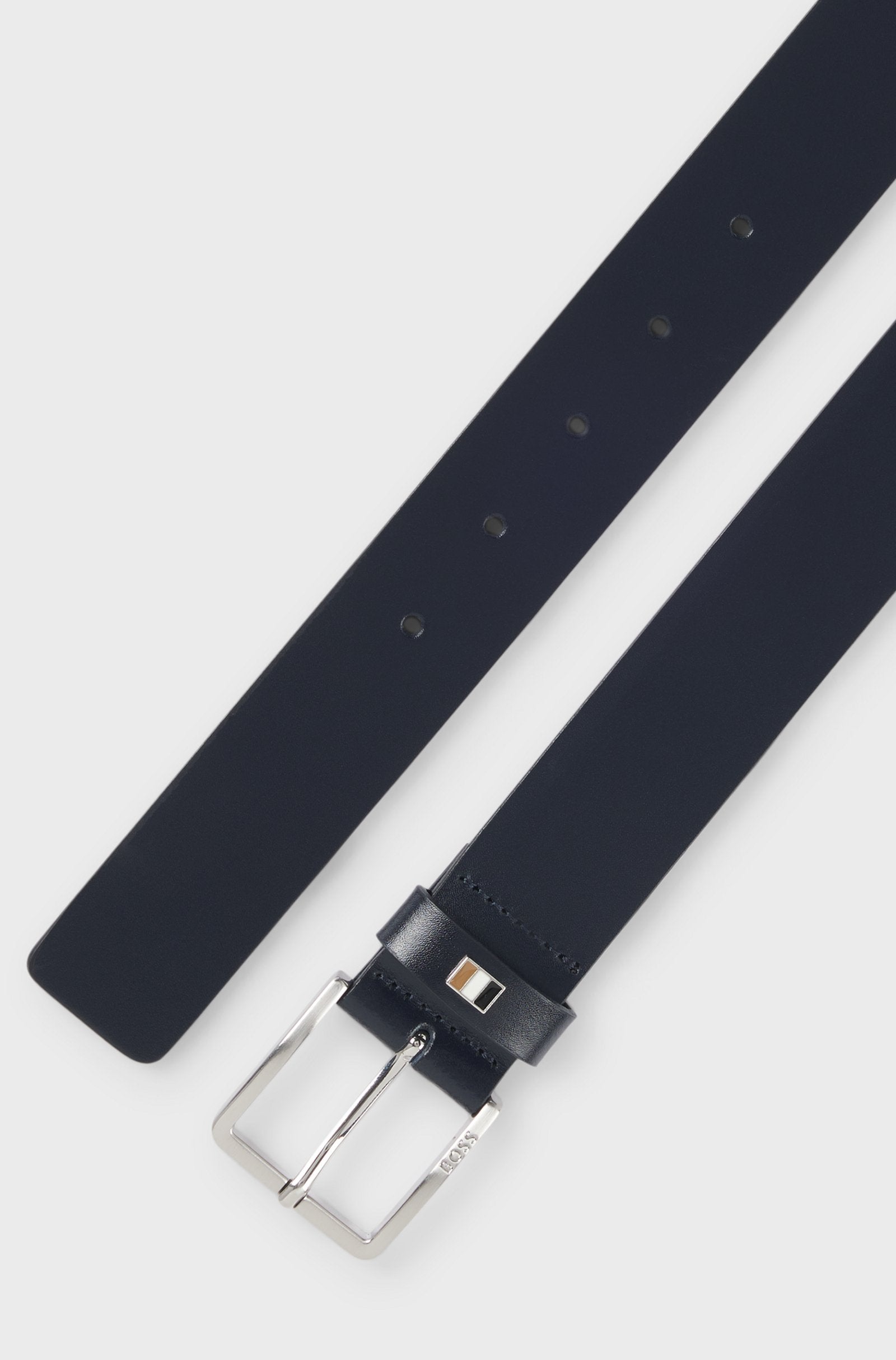 Cinto com Presilha Riscas BOSS