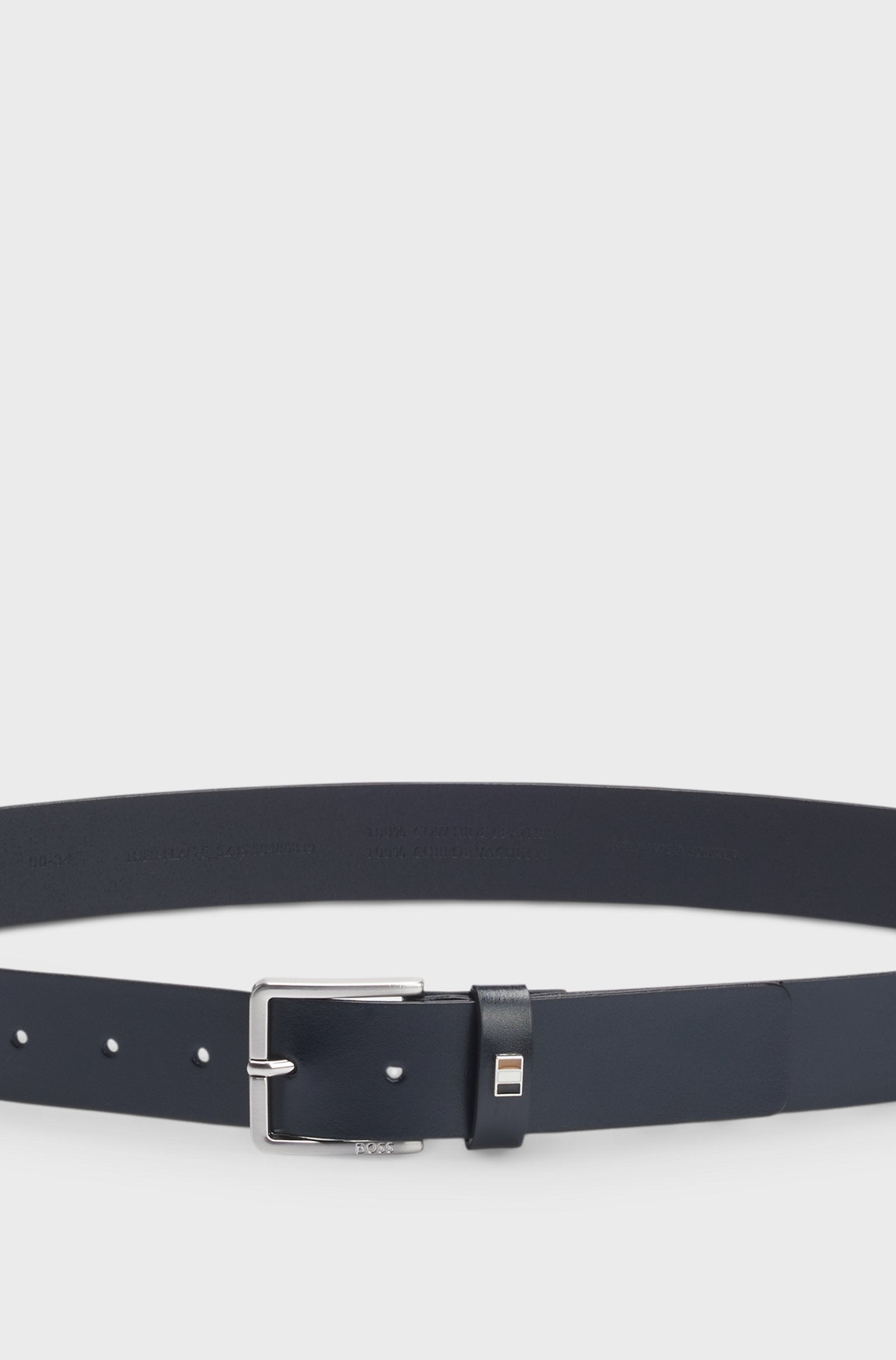 Cinto com Presilha Riscas BOSS