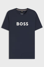 T-shirt com estampa do logótipo BOSS