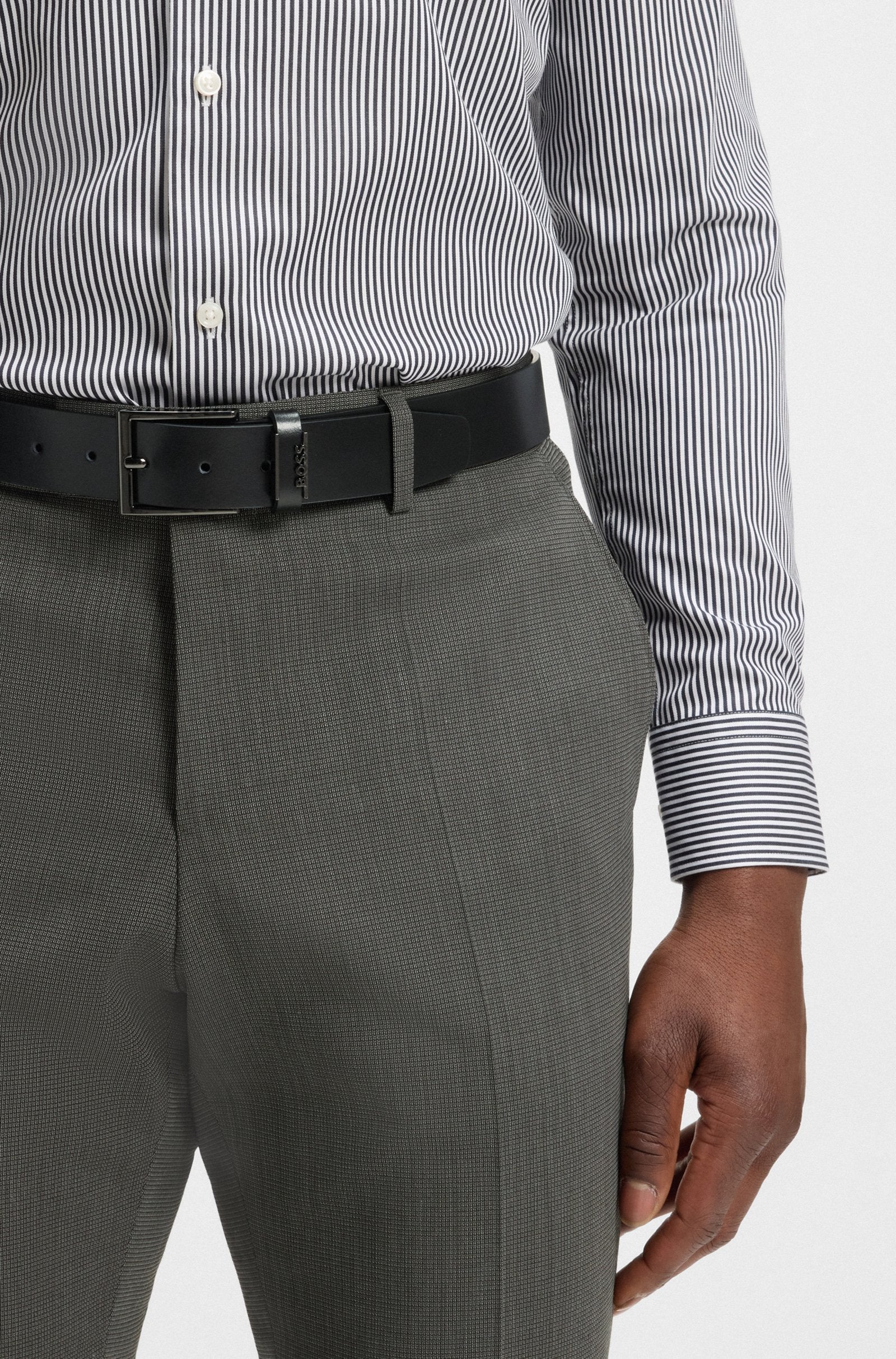 Cinto BOSS Presilha com Logótipo