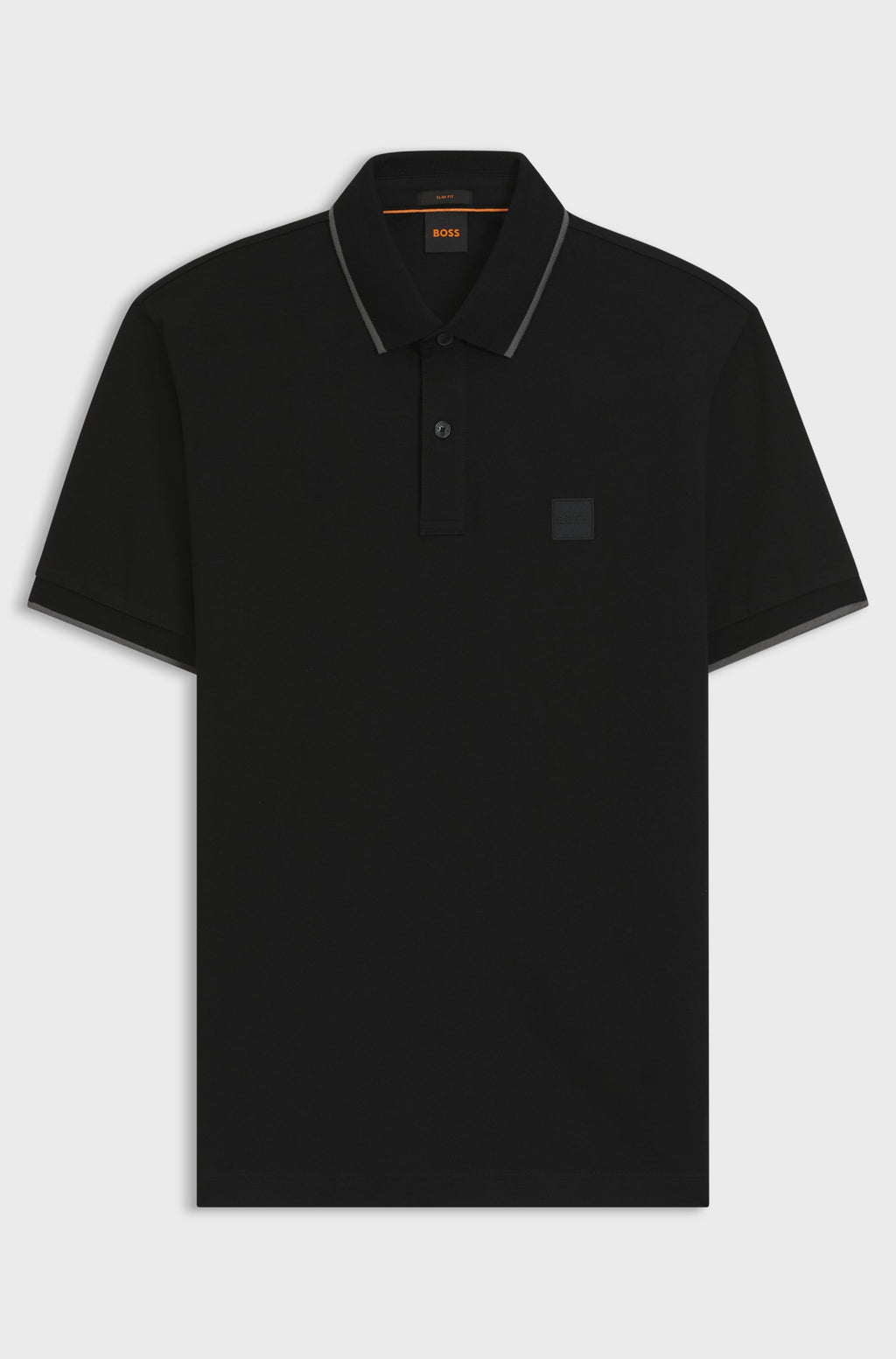 Polo BOSS em algodão piqué