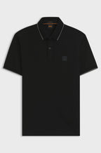 Polo BOSS em algodão piqué
