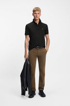 Polo BOSS em algodão piqué