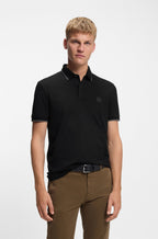Polo BOSS em algodão piqué