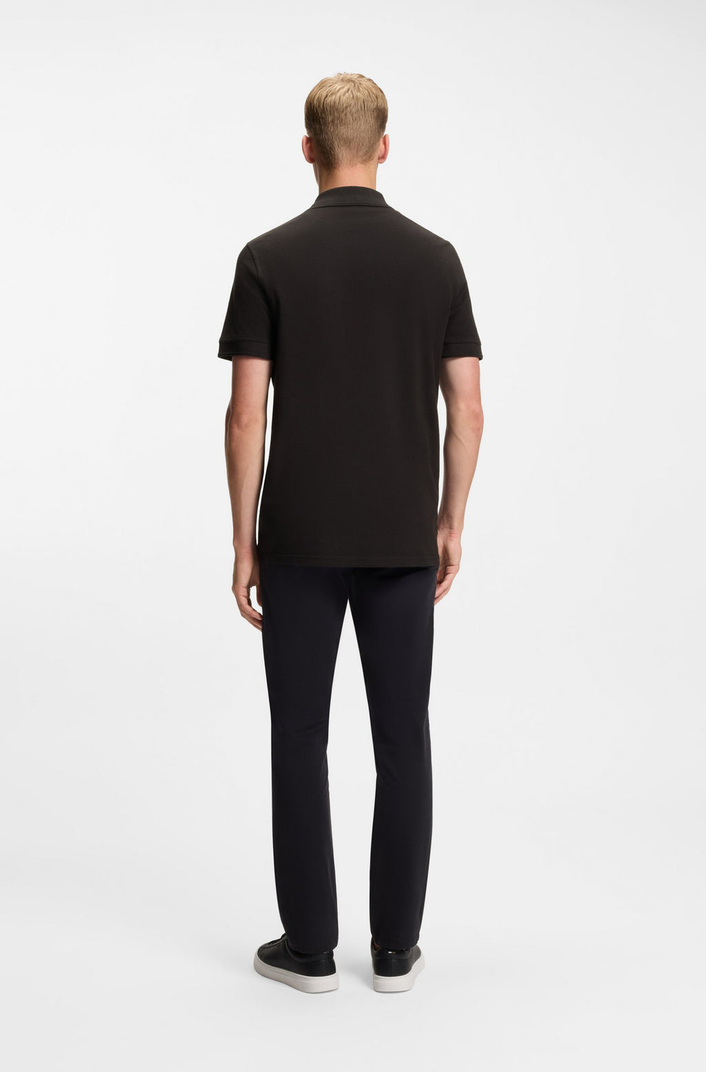 Polo com logotipo estampado BOSS