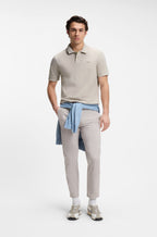 Polo com logotipo estampado BOSS