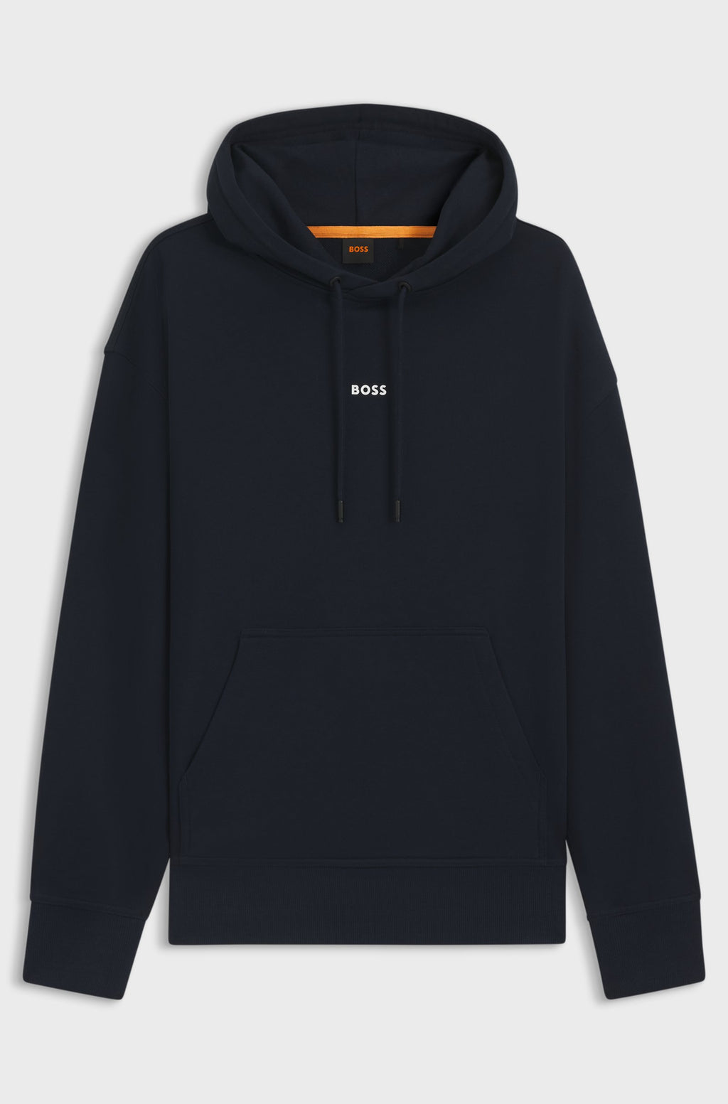 Sweatshirt com capuz com logo BOSS