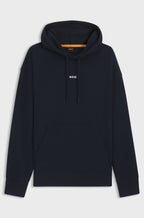 Sweatshirt com capuz com logo BOSS