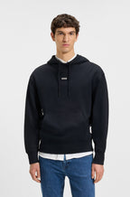 Sweatshirt com capuz com logo BOSS