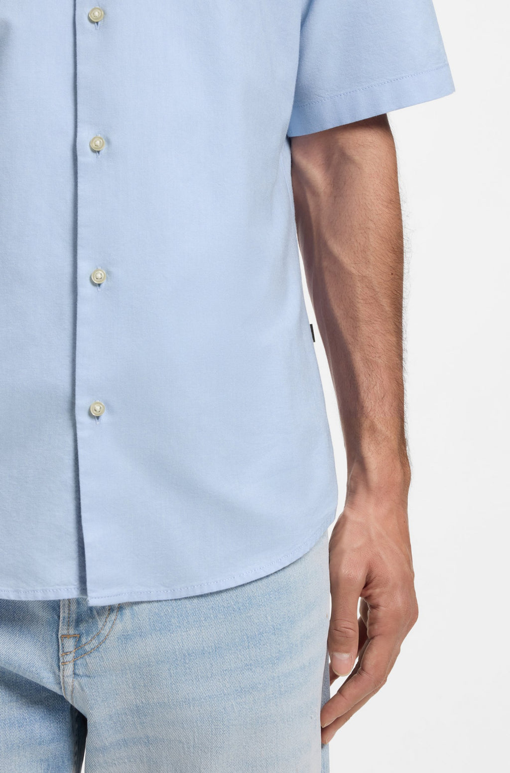 Camisa Oxford de manga curta BOSS