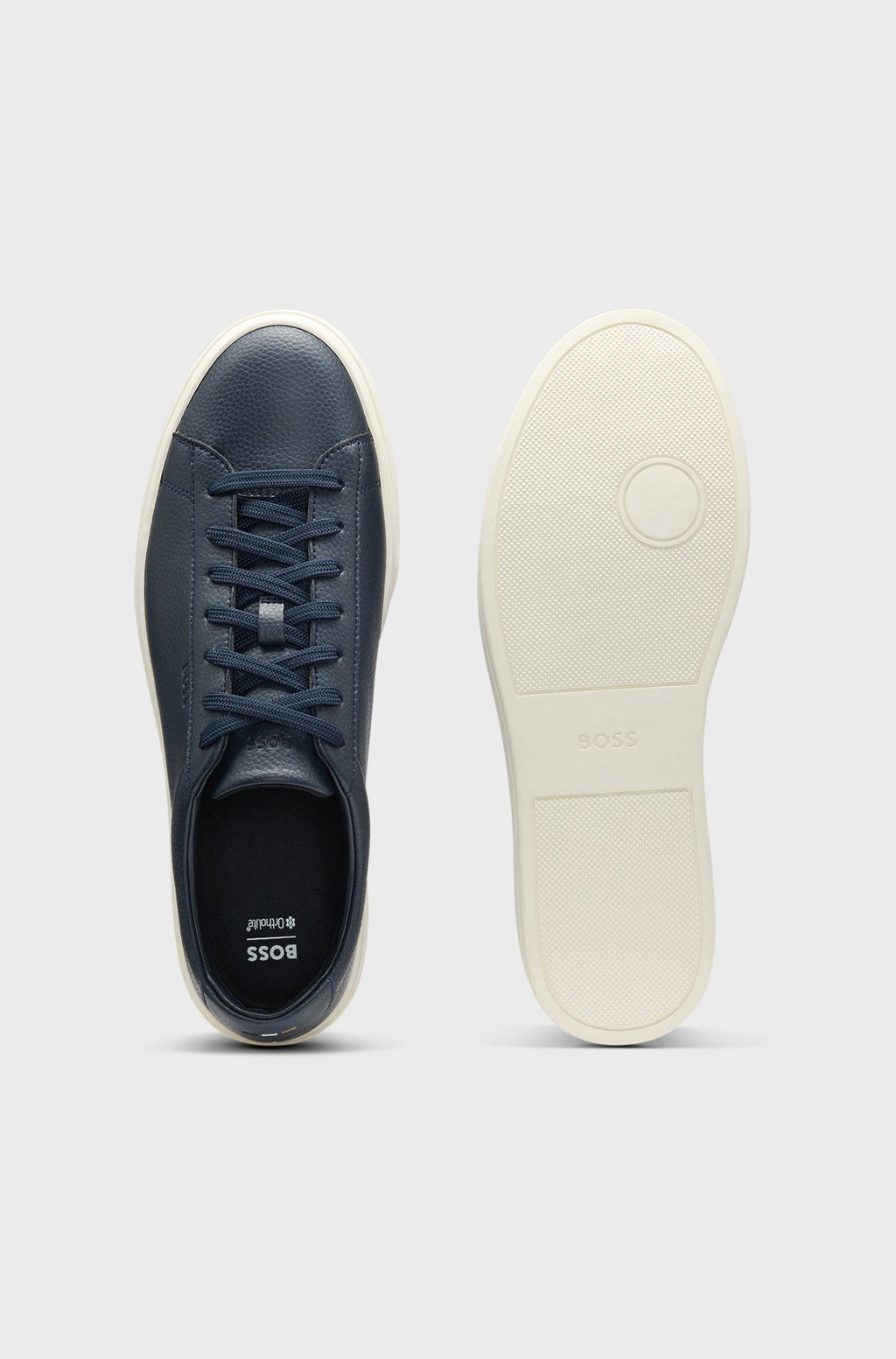 Sapatilha em pele BOSS